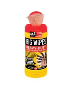 BWP6002-0046-2 image(0) - Case of 8 Big Wipes Heavy Duty Anti-bacterial Hand Sanitizing Wipes 80 Count (8"x11.5" wipe)
