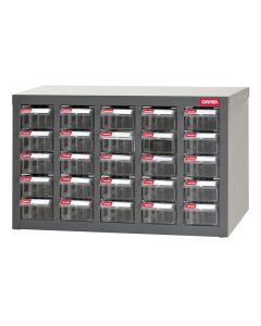 PARTS CABINET STEEL 25 DRAWERS