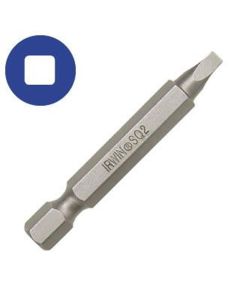 IRWIWAF23SQ2B10 image(0) - Power Bit, No. 2 Square Recess, 1/4 in. Hex Shank
