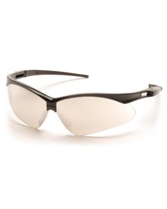 PYRSB6380SP image(0) - Pyramex Safety - PMXTREME - Black Frame/I/O Mirror Lens with Black Cord  , Sold 12/BOX