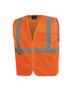 SRWV1025050U-3XL - Mesh Safety Vest No Pockets