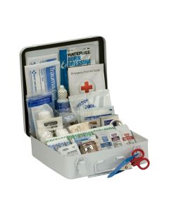 50 Person First Aid Kit ANSI A+  Metal Case
